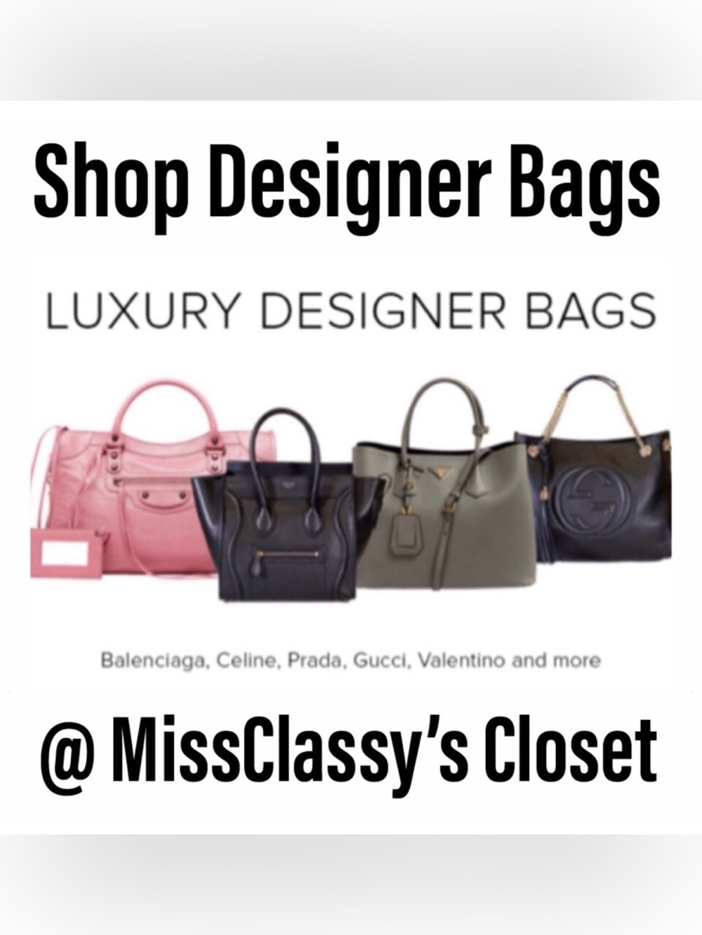 🛍 LUXURY DESIGNER BAGS 🛍